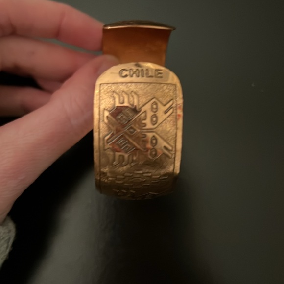 Copper Cuff Chile Bracelet - Picture 2 of 5